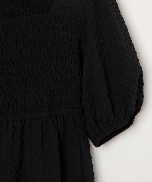 WEGO(ウィゴー)の「WEGO/【一部店限定】シャーリングロングワンピース(ワンピース・レディース・ホワイト系その他2/ブラック系その他2・FREE)」の16枚目の写真