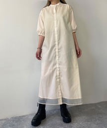 179/WG | オーガンジーレイヤードワンピース(ワンピース)