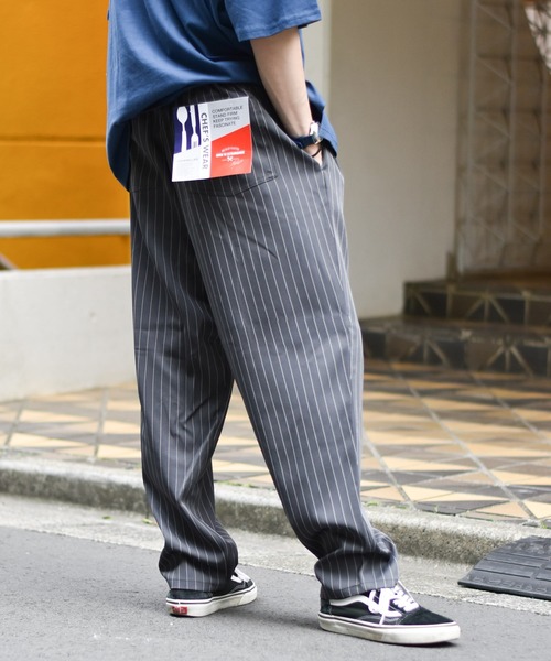 Starting Over（スターティングオーバー）の「【ユニセックスで着用可能】バルーンシルエットイージーシェフパンツ Chef's Pants（その他パンツ・メンズ・グリーン/グレー系その他/グレー/ブラック系その他/ホワイト/ブラウン/ブラック/チャコールグレー/ブルー/ホワイト系その他/グリーン系その他/ブルー系その他・L/M/XL/S）」の18枚目の写真