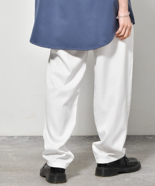 Starting Over（スターティングオーバー）の「【ユニセックスで着用可能】バルーンシルエットイージーシェフパンツ Chef's Pants（その他パンツ・メンズ・グリーン/グレー系その他/グレー/ブラック系その他/ホワイト/ブラウン/ブラック/チャコールグレー/ブルー/ホワイト系その他/グリーン系その他/ブルー系その他・L/M/XL/S）」の14枚目の写真