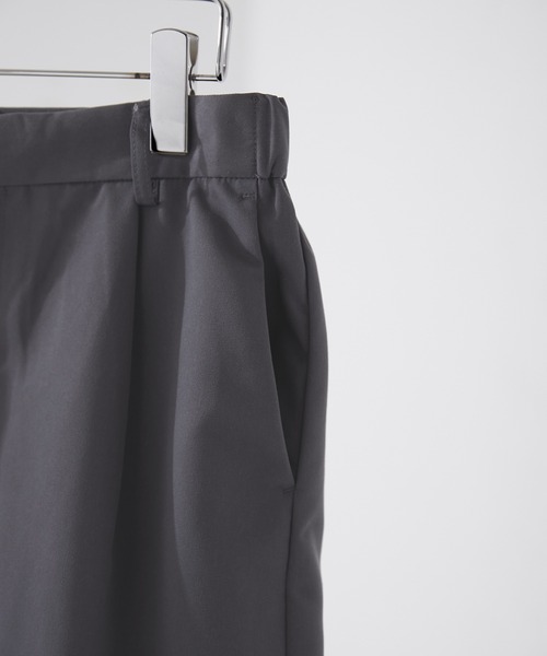 cussil(クシル)の「【cussil/クシル】ドレスツイル 1タックワイドストレートスラックス(スラックス・メンズ・チャコールグレー/ブラック・S/M/L)」の21枚目の写真