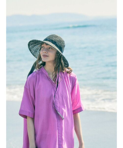 AMERICAN HOLIC（アメリカンホリック）の「ペーパーハット（ハット・レディース・アイボリー/ブラック・FREE）」の14枚目の写真