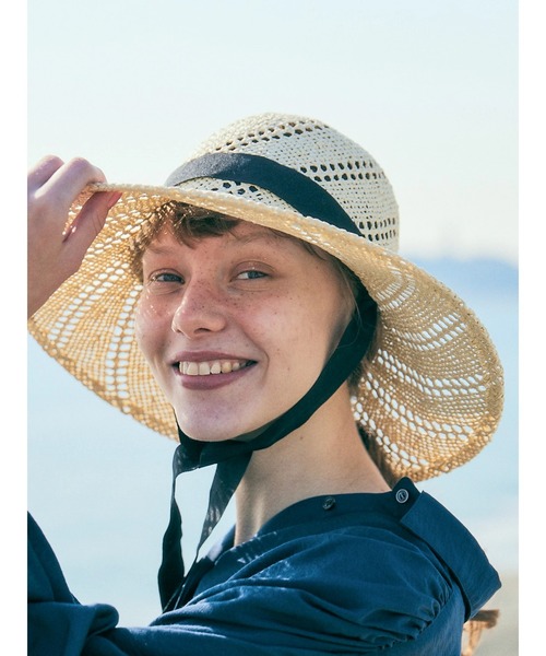 AMERICAN HOLIC（アメリカンホリック）の「ペーパーハット（ハット・レディース・アイボリー/ブラック・FREE）」の12枚目の写真