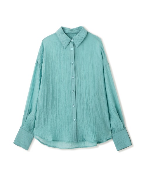 ◆シアーオーバーシャツ