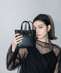 BEAURE ヴュレ カウレザー ミニトート 2Way ショルダー