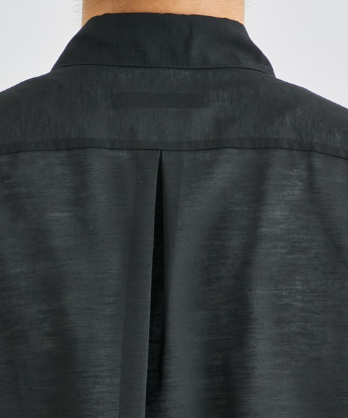 Juha(ユハ)の「【JUHA/ユハ】SOFT SHEER SHIRT(シャツ/ブラウス・メンズ・キナリ/ブラック・3/4)」の22枚目の写真