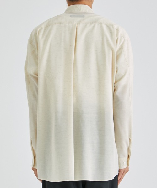 Juha(ユハ)の「【JUHA/ユハ】SOFT SHEER SHIRT(シャツ/ブラウス・メンズ・キナリ/ブラック・3/4)」の20枚目の写真