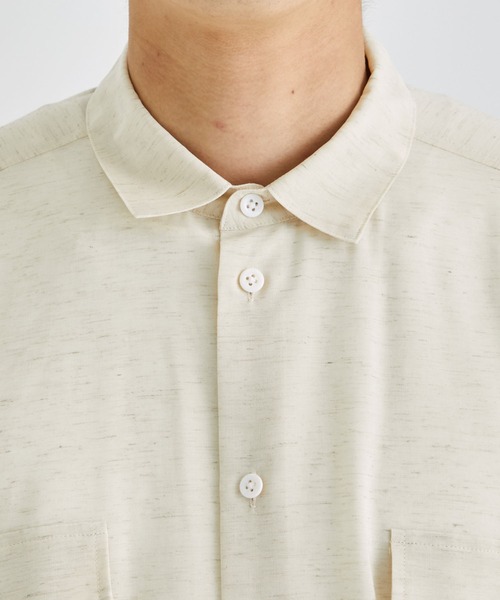 Juha(ユハ)の「【JUHA/ユハ】SOFT SHEER SHIRT(シャツ/ブラウス・メンズ・キナリ/ブラック・3/4)」の9枚目の写真
