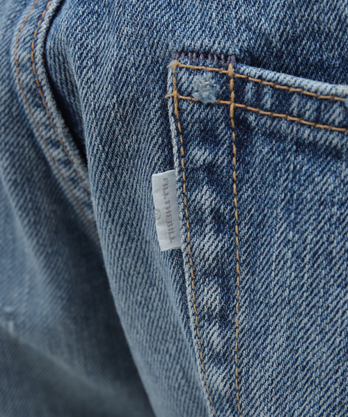 FILL THE BILL(フィルザビル)の「【FILL THE BILL/ フィルザビル】WAIST FRINGE 5POCKET JEANS(デニムパンツ・メンズ・ネイビー・1/2/3)」の9枚目の写真