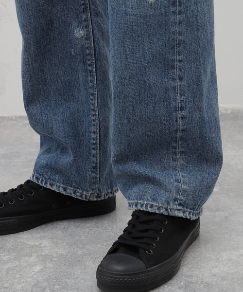 FILL THE BILL(フィルザビル)の「【FILL THE BILL/ フィルザビル】WAIST FRINGE 5POCKET JEANS(デニムパンツ・メンズ・ネイビー・1/2/3)」の17枚目の写真