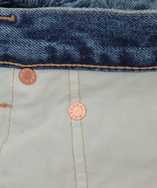 FILL THE BILL(フィルザビル)の「【FILL THE BILL/ フィルザビル】WAIST FRINGE 5POCKET JEANS(デニムパンツ・メンズ・ネイビー・1/2/3)」の21枚目の写真