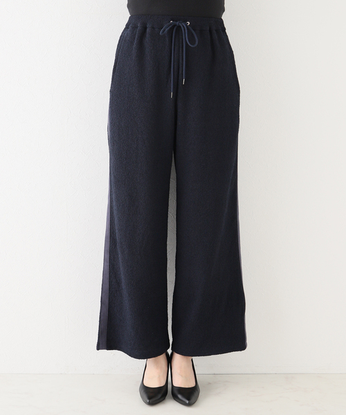 walenode（ウェルノード）の「【walenode / ウェルノード 】ペーパーブークレニットパンツ（その他パンツ・レディース・チャコールグレー/ネイビー・FREE）」の13枚目の写真