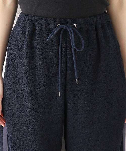 walenode（ウェルノード）の「【walenode / ウェルノード 】ペーパーブークレニットパンツ（その他パンツ・レディース・チャコールグレー/ネイビー・FREE）」の17枚目の写真
