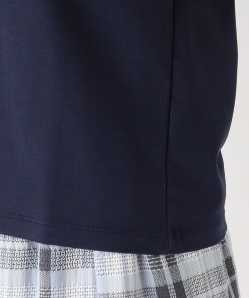 index(インデックス)の「◆シルキータッチ フェイクパールスリーブトップス【接触冷感/洗濯機洗い可】(Tシャツ/カットソー・レディース・ライトグレー/ネイビー/ライトブルー・36/38/40/42)」の17枚目の写真