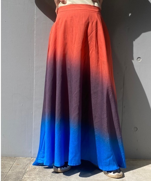 B'2nd（ビーセカンド）の「AULA AILA（スカート・レディース・グレー/オレンジ・0）」の2枚目の写真