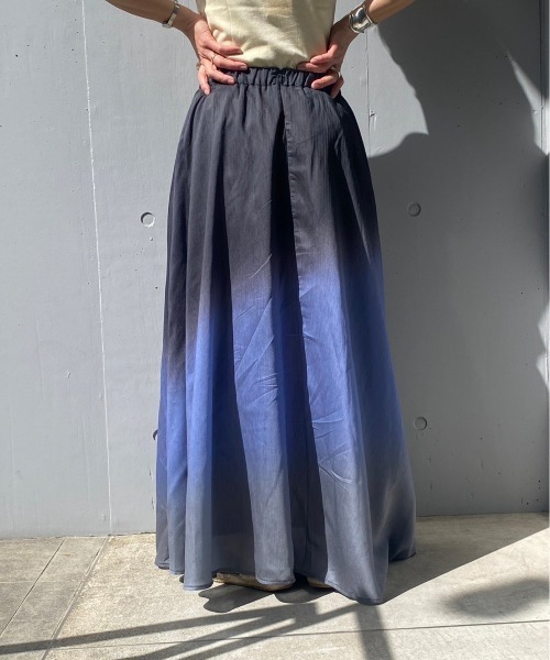 B'2nd（ビーセカンド）の「AULA AILA（スカート・レディース・グレー/オレンジ・0）」の5枚目の写真