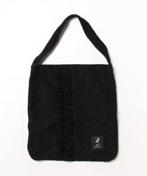 ラッセルレースフリルトートバッグ