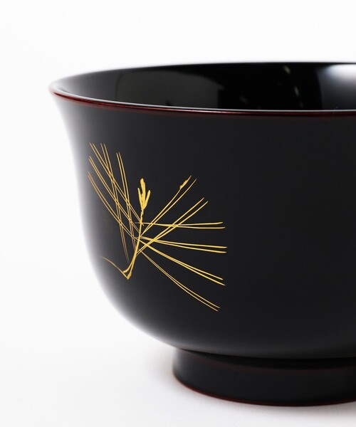 BEAMS JAPAN(ビームス ジャパン)の「越前漆器協同組合× BEAMS JAPAN / 別注 松竹梅 羽反椀(食器・メンズ・その他・ONE SIZE)」の4枚目の写真