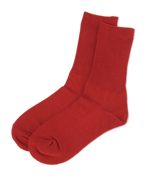 studio CLIP（スタディオクリップ）の「シンプルリブソックス（ソックス/靴下・レディース・ブラック/ブルー/レッド/ベージュ・FREE）」の4枚目の写真