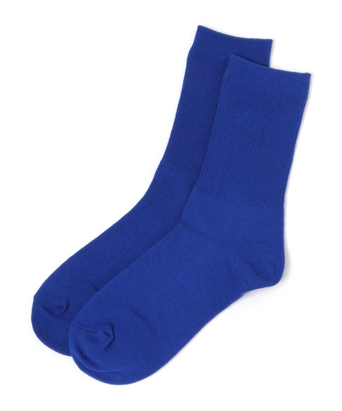 studio CLIP（スタディオクリップ）の「シンプルリブソックス（ソックス/靴下・レディース・ブラック/ブルー/レッド/ベージュ・FREE）」の3枚目の写真