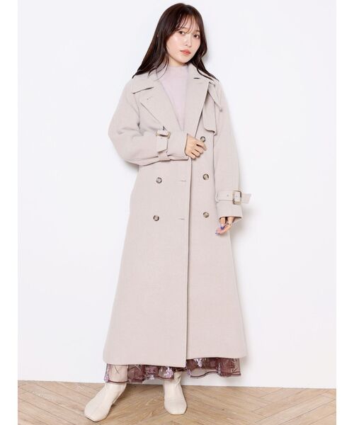 MERCURYDUO（マーキュリーデュオ）の「ウールトレンチコート（トレンチ