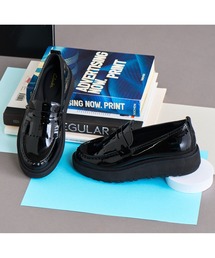 Clarks | OriannaWLoafer / オリアンナWローファー （ブラックパテントレザー）(ローファー)