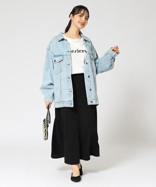 DRESKIP（ドレスキップ）の「◆ふくれジャカードフレアースカート（スカート・レディース・ブラック/ダークグリーン/ナチュラル・02/03/04）」の7枚目の写真