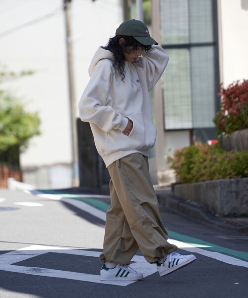 BEN DAVIS（ベンデイビス）の「BEN DAVIS/ベン デイヴィス 別注 DICE AND BALL/スウェットパーカー/スウェットフーディー/ユニセックス/裏起毛(限定展開)（パーカー・メンズ・サックスブルー/オフホワイト/ライトグレー/ブラック・LARGE/MEDIUM/X-LARGE）」の19枚目の写真