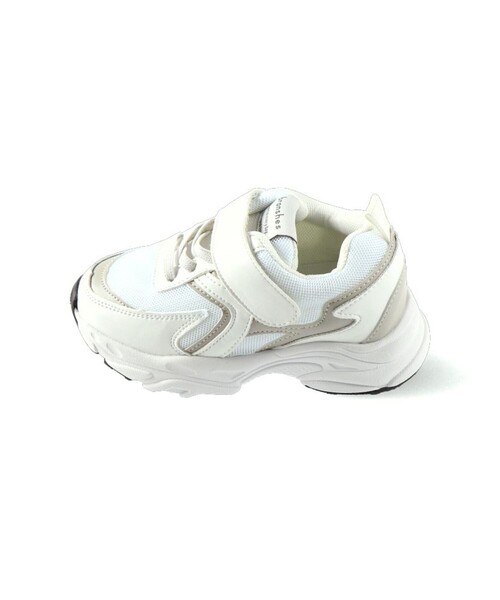 BRANSHES(ブランシェス)の「オリジナルスニーカー(スニーカー・キッズ・ブラック/オフホワイト・15.0cm/16.0cm/17.0cm/18.0cm/19.0cm/20.0cm/21.0cm)」の5枚目の写真