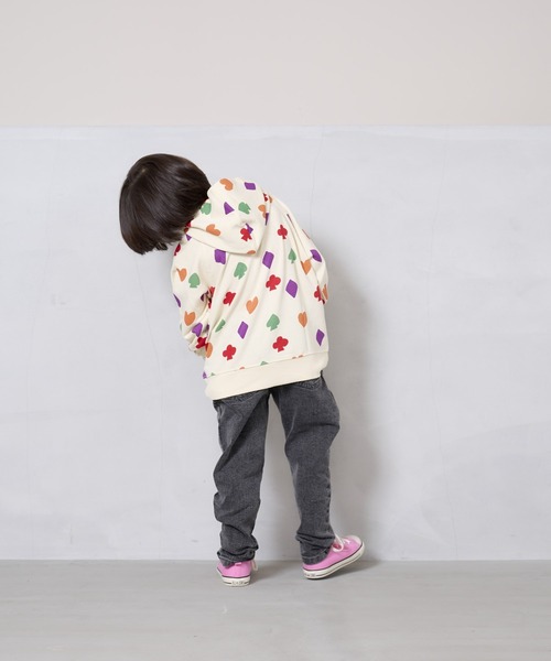 HOGAN RANCH WEAR（ホーガンランチウエア）の「ソウガラパーカー（80～130cm）（パーカー・キッズ・ブラック/マルチ/オフホワイト・130/90/120/110/80/95/100）」の17枚目の写真