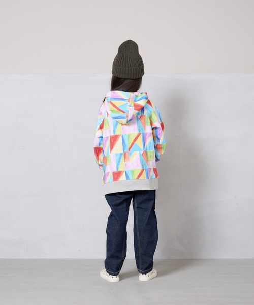 HOGAN RANCH WEAR（ホーガンランチウエア）の「ソウガラパーカー（80～130cm）（パーカー・キッズ・ブラック/マルチ/オフホワイト・130/90/120/110/80/95/100）」の12枚目の写真