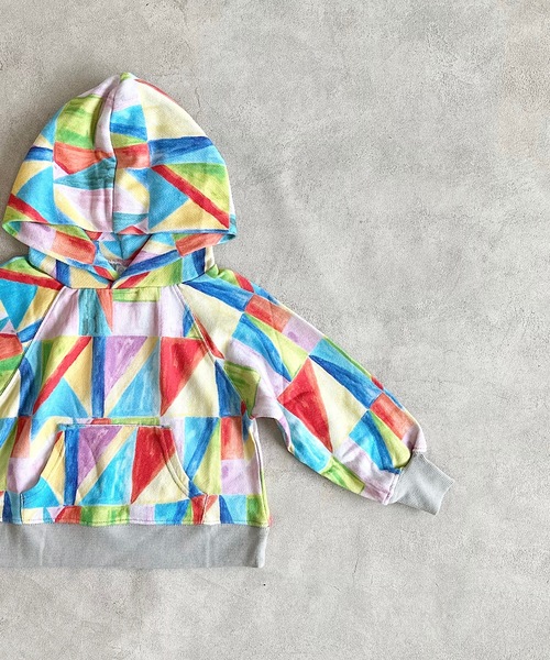 HOGAN RANCH WEAR（ホーガンランチウエア）の「ソウガラパーカー（80～130cm）（パーカー・キッズ・ブラック/マルチ/オフホワイト・130/90/120/110/80/95/100）」の6枚目の写真