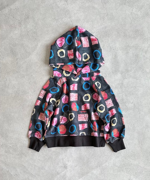 HOGAN RANCH WEAR（ホーガンランチウエア）の「ソウガラパーカー（80～130cm）（パーカー・キッズ・ブラック/マルチ/オフホワイト・130/90/120/110/80/95/100）」の18枚目の写真