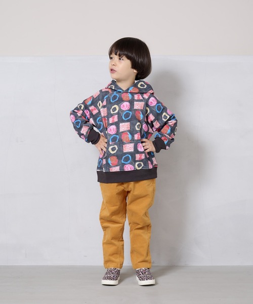 HOGAN RANCH WEAR（ホーガンランチウエア）の「ソウガラパーカー（80～130cm）（パーカー・キッズ・ブラック/マルチ/オフホワイト・130/90/120/110/80/95/100）」の21枚目の写真