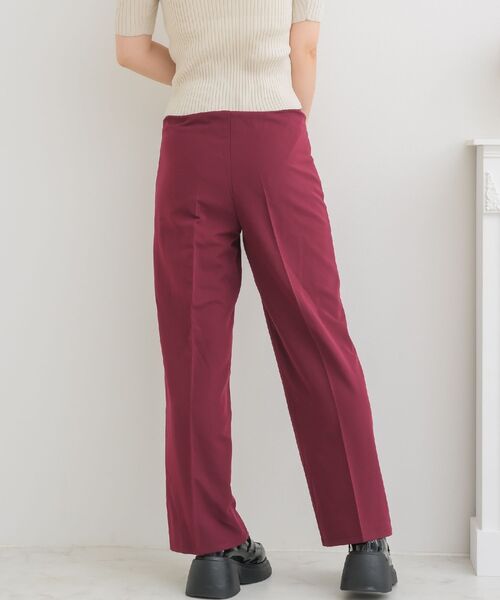 ems excite（エムズエキサイト）の「リボンポケットPT（その他パンツ・レディース・ブラウン系その他2/ボルドー/ライトグレー・FREE）」の18枚目の写真