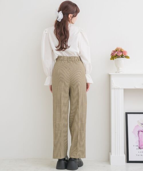 ems excite（エムズエキサイト）の「リボンポケットPT（その他パンツ・レディース・ブラウン系その他2/ボルドー/ライトグレー・FREE）」の22枚目の写真