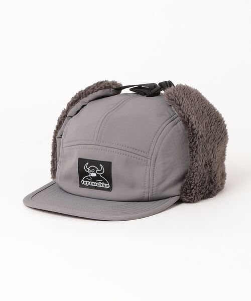 TOY MACHINE(トイ マシーン)の「TOY MACHINE/トイマシーン キッズ キャップ CAP TMC MONSTER LABEL EA 234045003(キャップ・キッズ・チャコールグレー×ブラック/ブラック・FREE)」の1枚目の写真