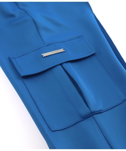 ANLIBERTY ANAP（アンリバティアナップ）の「ダブルウエストトラックパンツ（その他パンツ・レディース・ブルー/ブラック/レッド・FREE）」の15枚目の写真