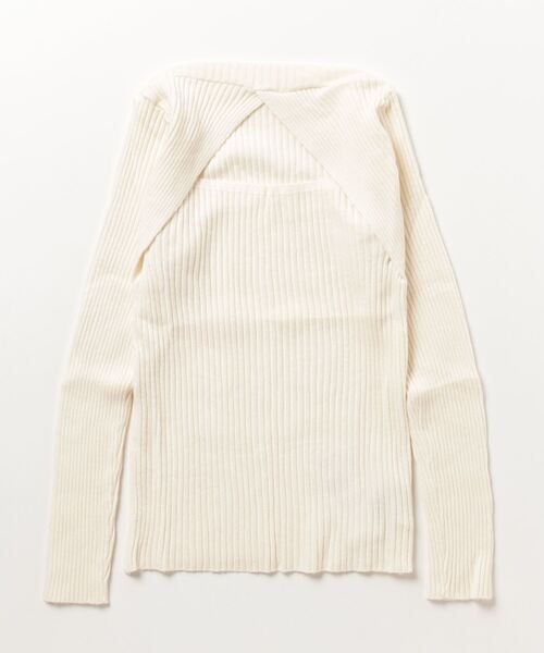 Silly（シリー）の「【韓国コーデに◎】ボレロ風ニットトップス（ニット/セーター・レディース・レッド/ホワイト/ブラウン/ブルー/グレー/アイボリー/ブラック・FREE）」の13枚目の写真