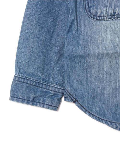 B:MING by BEAMS(ビーミングバイビームス)の「<VERY 9月号掲載>ビーミング by ビームス / バンドカラーシャツ(シャツ/ブラウス・キッズ・ブルー・140/110/100/130/120/90)」の13枚目の写真