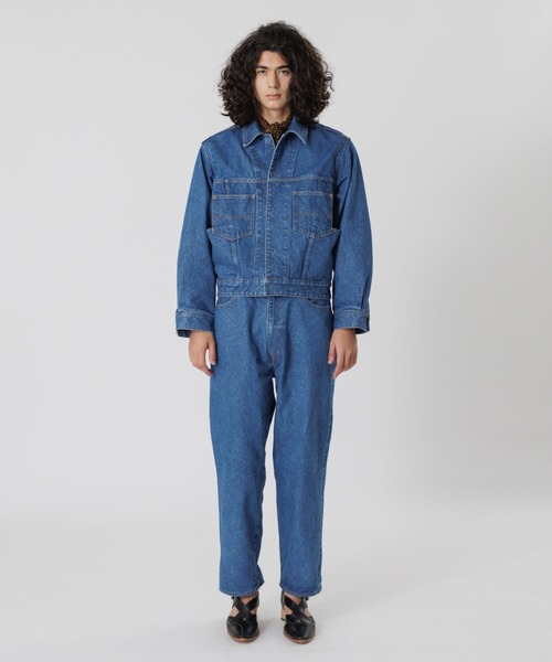 SASQUATCHfabrix.(サスクワァッチファブリックス)の「“KATHARINE HAMNETT” DENIM 5PK PANTS(デニムパンツ・メンズ・インディゴブルー・M/L)」の2枚目の写真