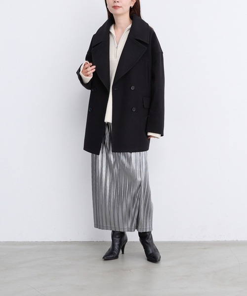 LEPSIM(レプシィム)の「【FOR I SERIES】メタリックスカート 978190(スカート・レディース・シルバー/ブラック・FREE)」の21枚目の写真