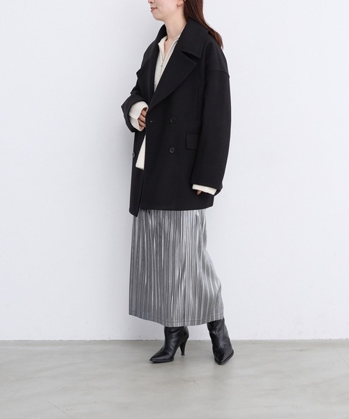 LEPSIM(レプシィム)の「【FOR I SERIES】メタリックスカート 978190(スカート・レディース・シルバー/ブラック・FREE)」の22枚目の写真