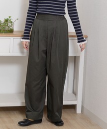 POU DOU DOU（プードゥドゥ）の「グルカベルト２タックワイドパンツ（スラックス）」