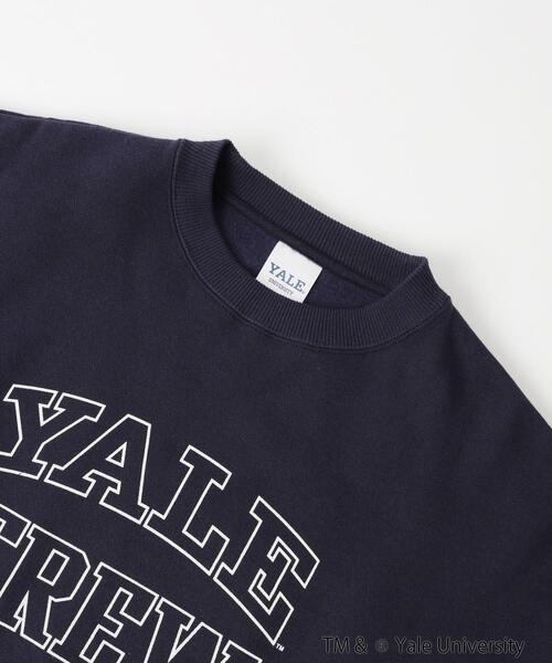 coen（コーエン）の「YALE別注ヘビー裏起毛スウェットプルオーバー（スウェット・レディース・グレー/オフホワイト/ネイビー・FREE）」の15枚目の写真