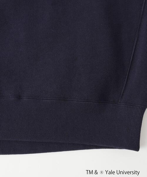 coen（コーエン）の「YALE別注ヘビー裏起毛スウェットプルオーバー（スウェット・レディース・グレー/オフホワイト/ネイビー・FREE）」の20枚目の写真