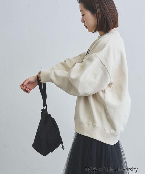 coen（コーエン）の「YALE別注ヘビー裏起毛スウェットプルオーバー（スウェット・レディース・グレー/オフホワイト/ネイビー・FREE）」の16枚目の写真