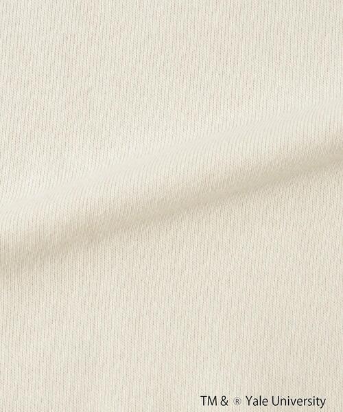 coen（コーエン）の「YALE別注ヘビー裏起毛スウェットプルオーバー（スウェット・レディース・グレー/オフホワイト/ネイビー・FREE）」の17枚目の写真