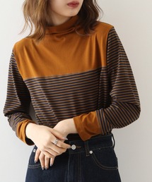 BRODIAEA（ブローディア）の「BRODIAEA 起毛ボーダープルオーバー（Tシャツ/カットソー）」