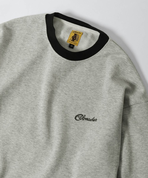 COBMASTER（コブマスター）の「【COBMASTER】 裏毛 クルーネック リンガー スウェット（スウェット・メンズ・オートミール/オリーブ/チャコール・MEDIUM/LARGE）」の16枚目の写真